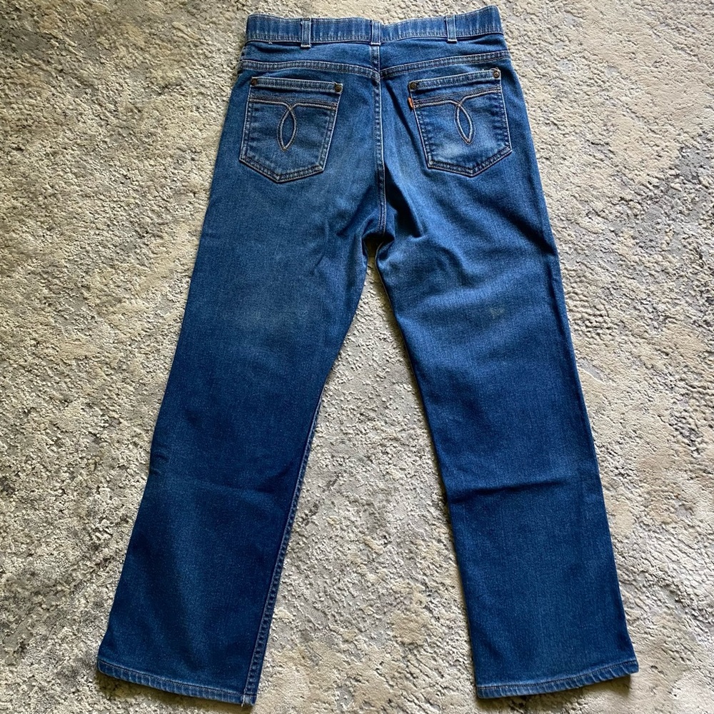 Levi’s Orange Tab Jeans 32 Vintage with a Skoosh More Comfort - Picture 4 of 13